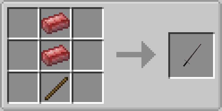 Sword, Additional Minecraft stuff Wiki